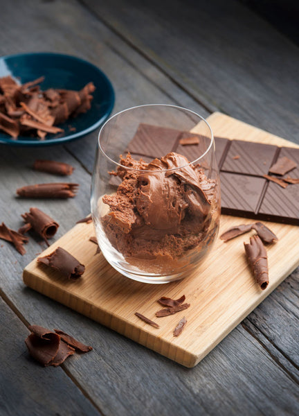 Protein Dark Chocolate Mousse Protein Dark Chocolate Mousse