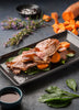 Roast Beef with Sweet Potato & Jus