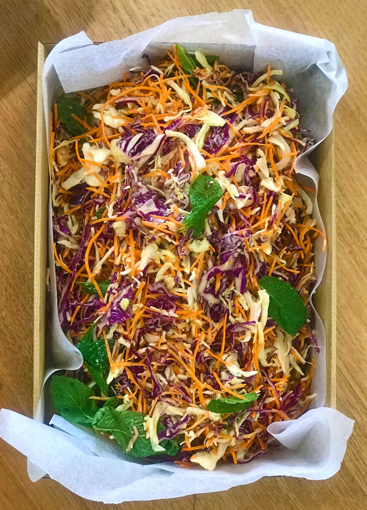 Tangy Cabbage Slaw Salad Box