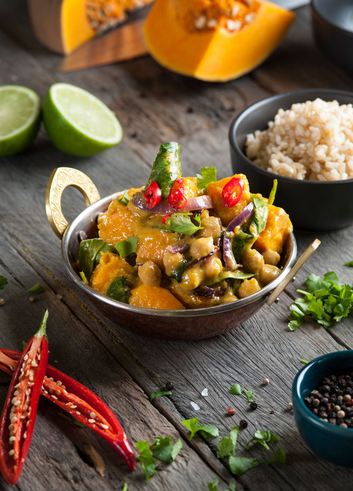Chick Pea and Pumpkin Thai Curry Family Pack